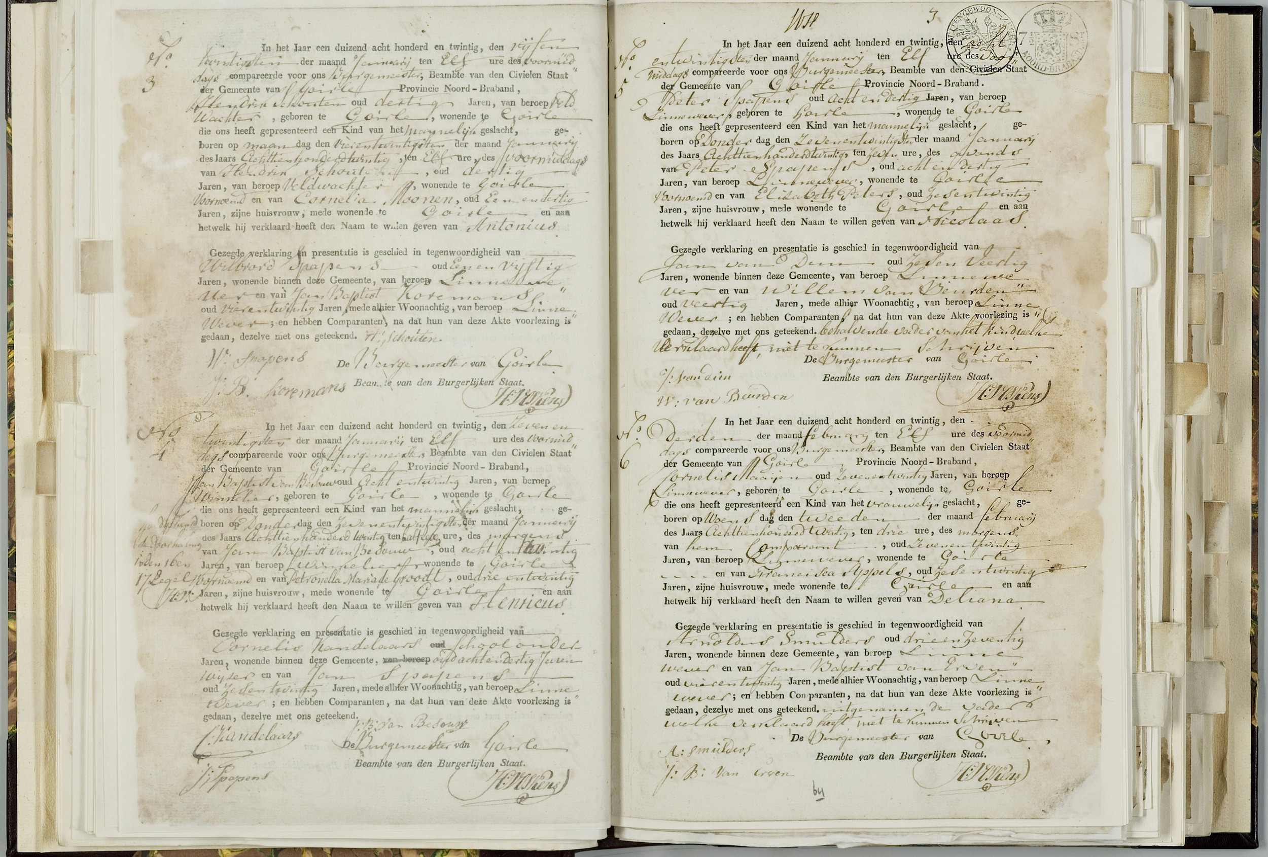 Henricus van Besouw Birth 